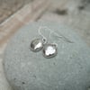 Silver Pebble Earrings, Silver Pebbles, Sterling Silver Earrings