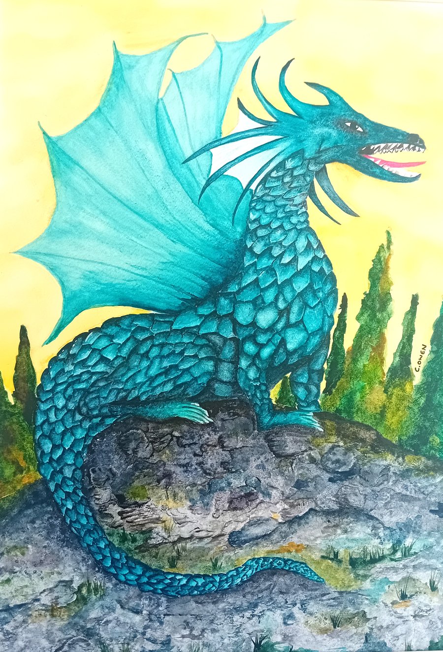 Dragon Print