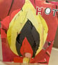 Too hot to handle now -little collage card bold match design - Image 2