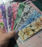 Original watercolour and ink bookmarks - Image 4