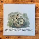 Thinking of You Koala Mental Health Support Greetings Card