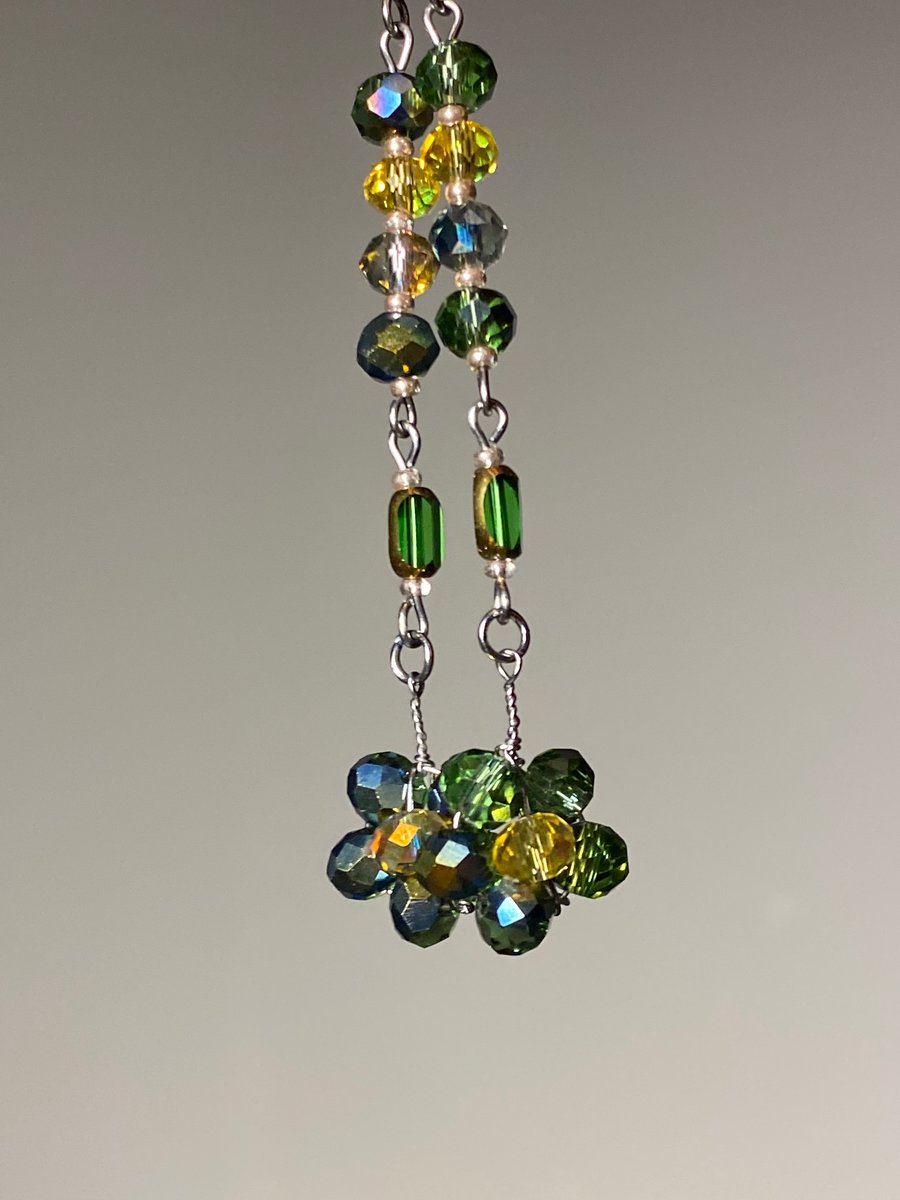 Mae - Vintage style Flower Earrings 