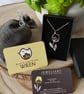 Tulip Sterling Silver Spring Flower Pendant Necklace - Image 5