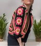 Boho  Folk Crochet Cardigan  - Image 8
