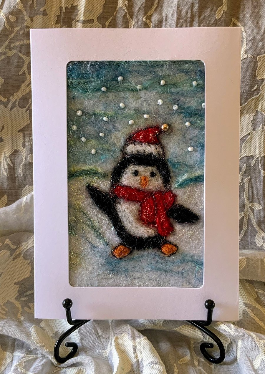  Penguin In The Snow