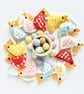 4 Tiny hanging Chickens.   - Image 2