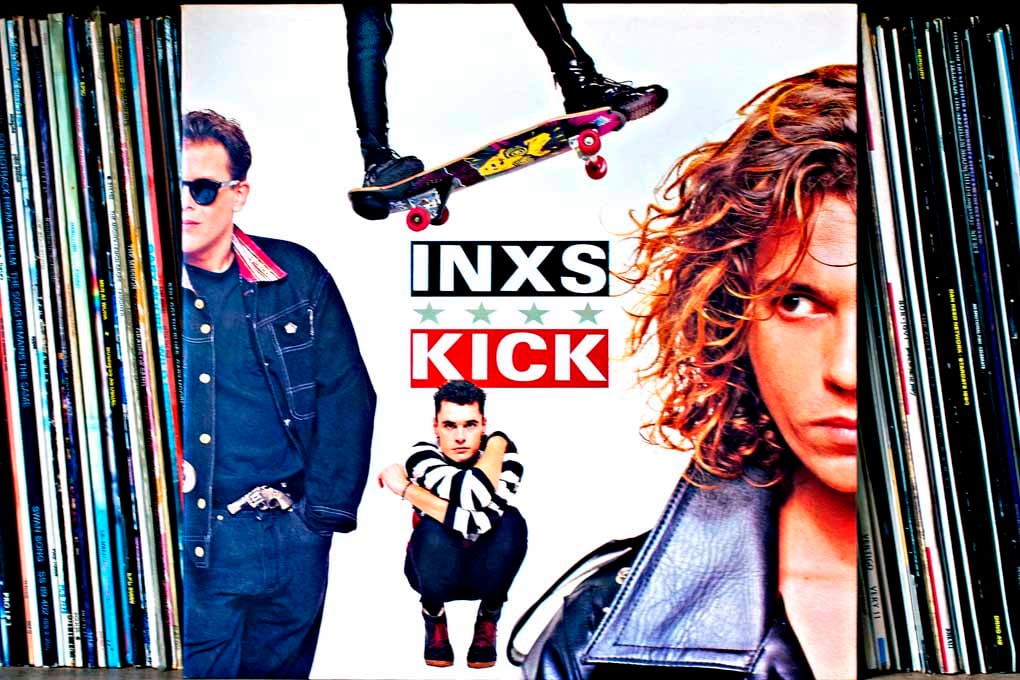 INXS Kick LP Album Front Cover Photograph Print