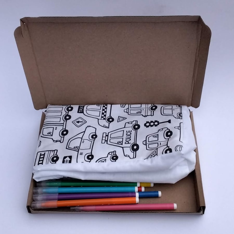 Transport Bag to Colour, Letterbox Gift