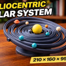 Heliocentric Solar System - 210 - 160 - 95mm