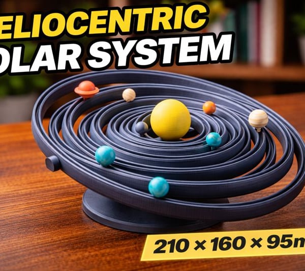 Heliocentric Solar System - 210 - 160 - 95mm