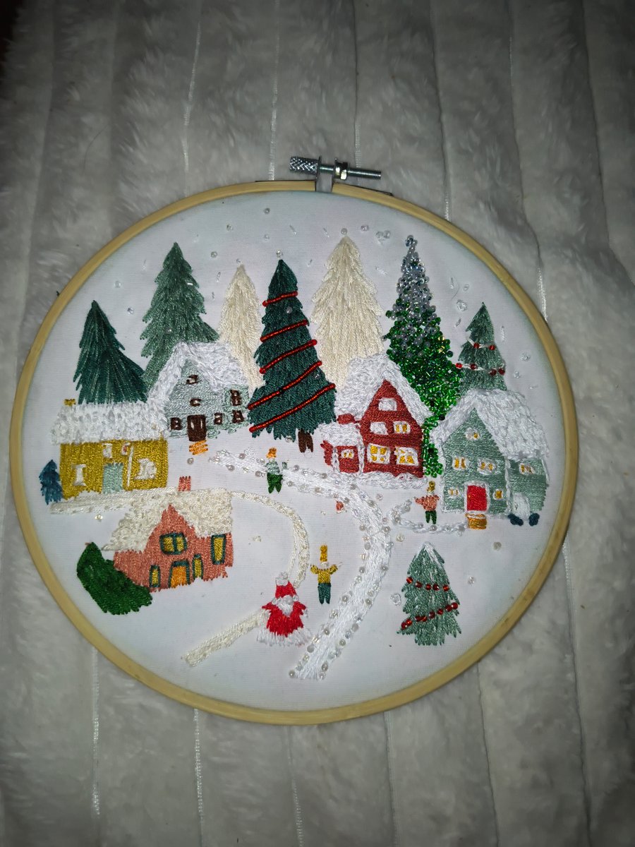 Embroidery decoration