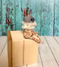 Spun Cotton Sitting Rabbit Cream - Image 9