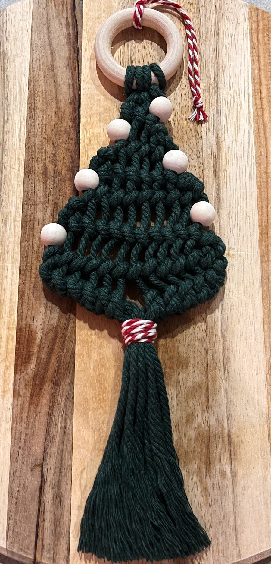 Macrame tree decoration, Happily Handmade