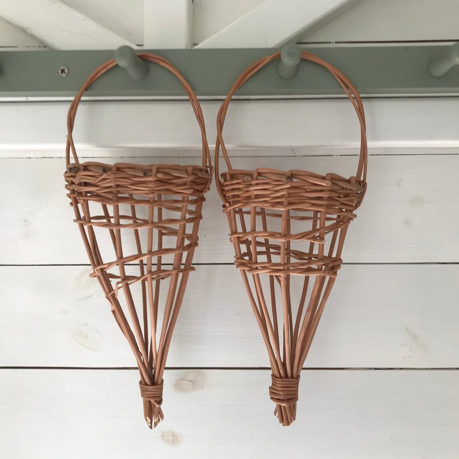 Willow Hanging Plant Basket - 678