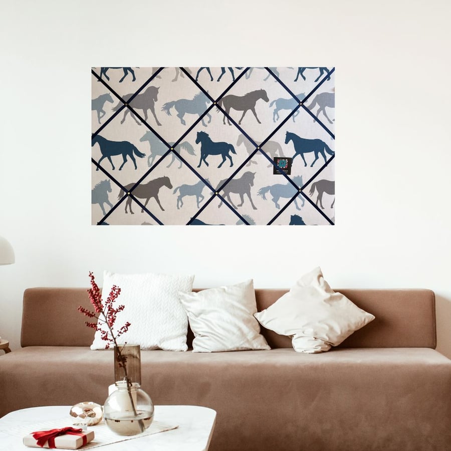 Handmade Bespoke Memo Notice Board With Clarke Folksy