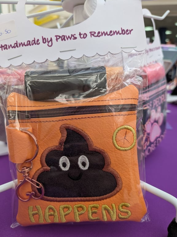 S--T Happens Funny Dog Poo bag Holder 