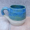 Beer stein tankard large mug hand thrown stoneware pottery ceramic handmade 