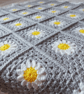 Crochet Daisy Baby Blanket - Image 4