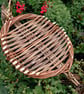 Willow Tension Tray Weaving Kit, Beginner friendly, Natural Craft Hobby Project - Image 7