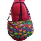 Neon pumpkin bag