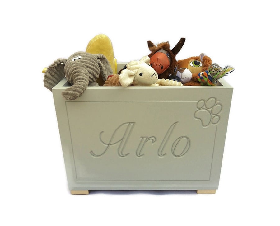Personalised Pet Toy Box - Dogs & Cats