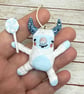 Spun Cotton Yeti Popsicle Ornament 2 - Image 9