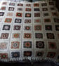 Neutral Flowers Crochet Blanket or Throw - Image 2