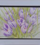 Pencil drawing crocuses  - Image 1
