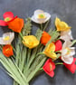 Paper poppy bouquet - Image 4