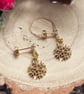 Snowflake Diamanté Drop Stud Christmas Earrings - Image 5