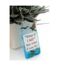 Handmade Fused Glass What If I Fall What If You Fly Hanging Picture Suncatcher  - Image 1