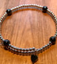 Garnet memory wire bracelet - Image 1
