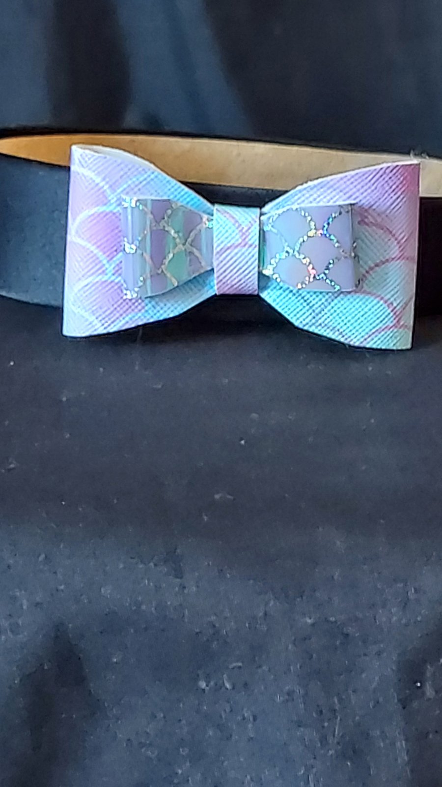 Alice band with handmade bow