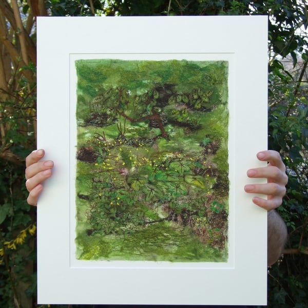 Limited Edition Signed Giclée Print of 'Cotswold Spring' on Sustainable Bamboo