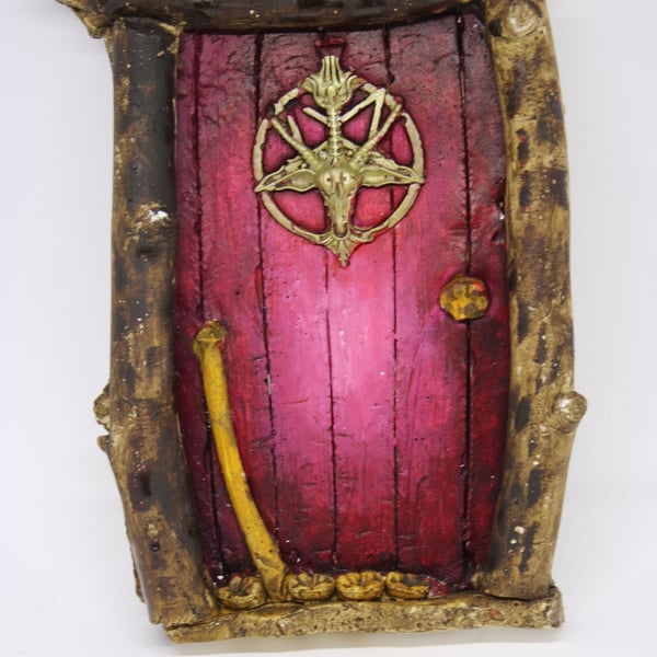 Baphomet fairy door