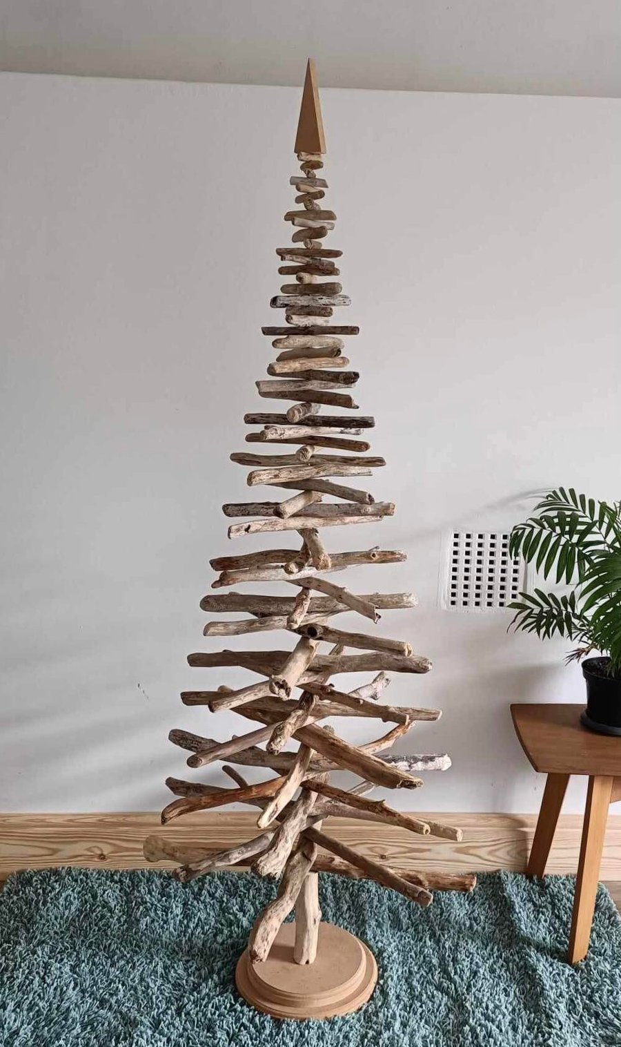 6 Foot Slim Driftwood Christmas Tree