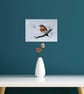 A Robin, Original Watercolour Painting. - Image 3