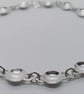 Domed Silver  Bracelet - Image 2