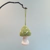 Green Toadstool Bauble
