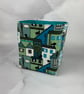Cats fabric basket, Cats storage bin, 3 options, Handmade - Image 5