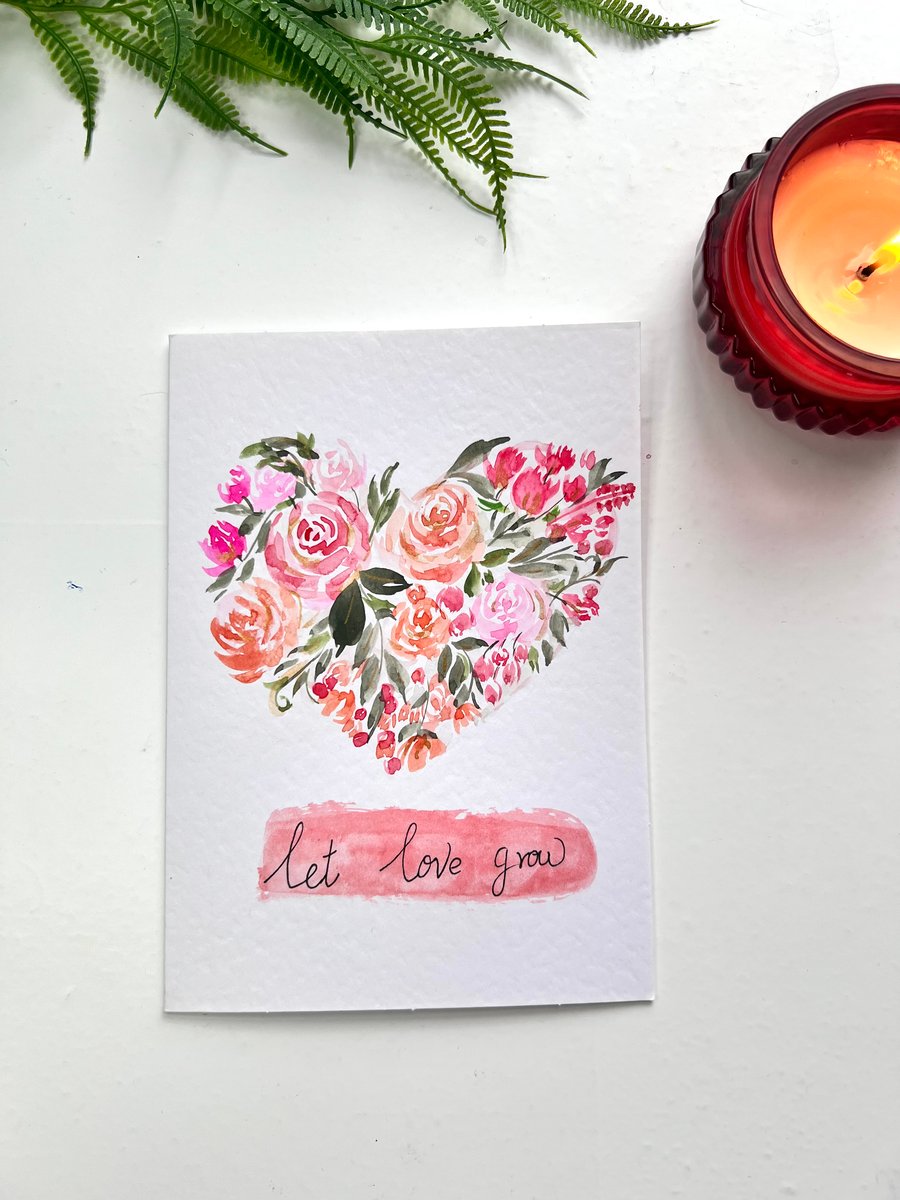 Luxury Valentines Day Card