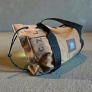 Overnight bag And toiletry's bag, made from Parachute stowage case