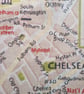 Tote bag "London"; fully lined with inside pocket  - Image 2