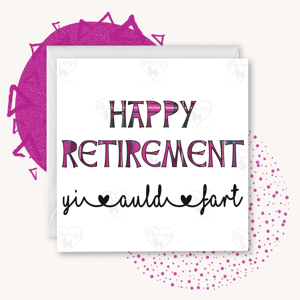 Happy Retirement! - Doric Card