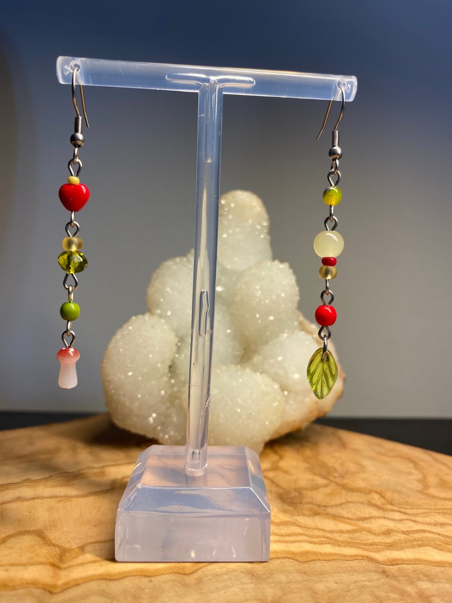 Callie - Mismatch Forest Earrings 