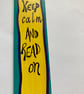 Hand painted wooden bookmark  - Image 6