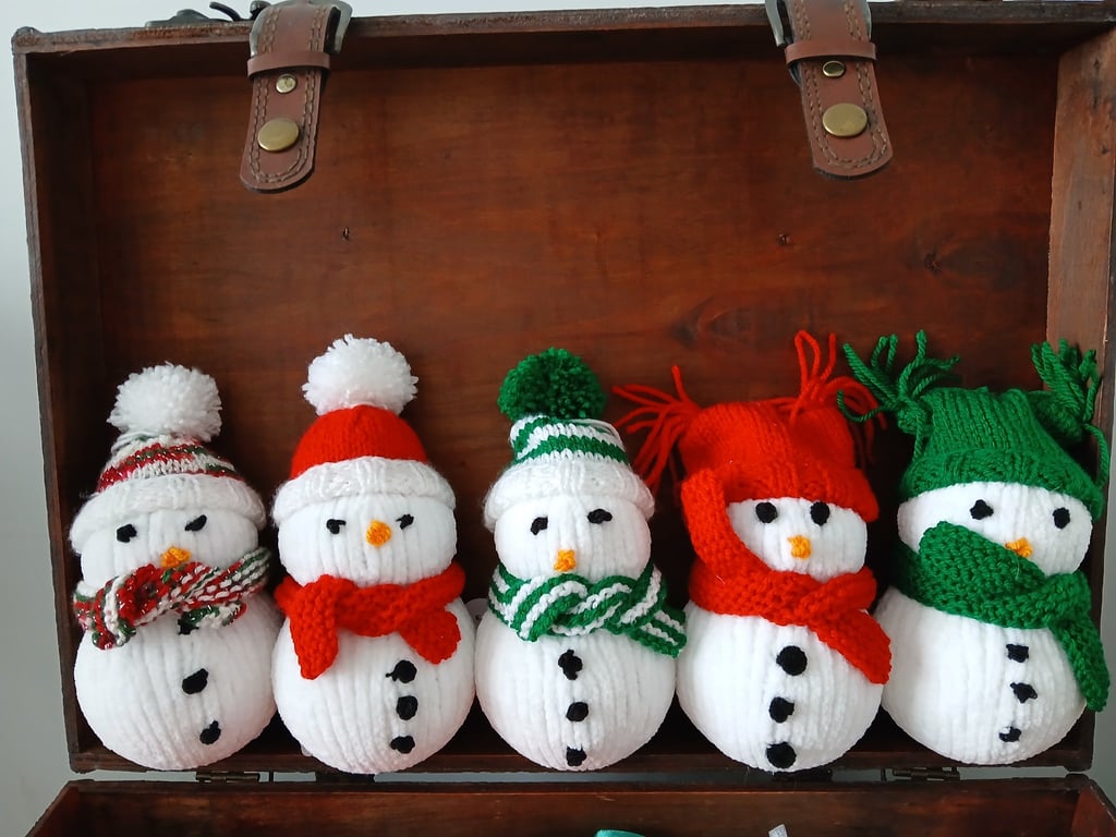 An adorable Snowman Christmas Tree decoration Choose your favourite 
