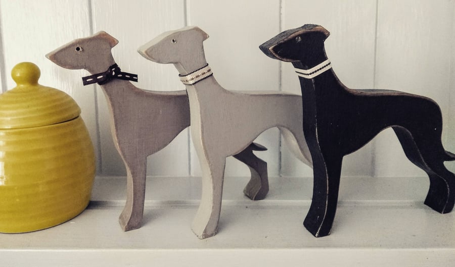 Wooden Greyhound