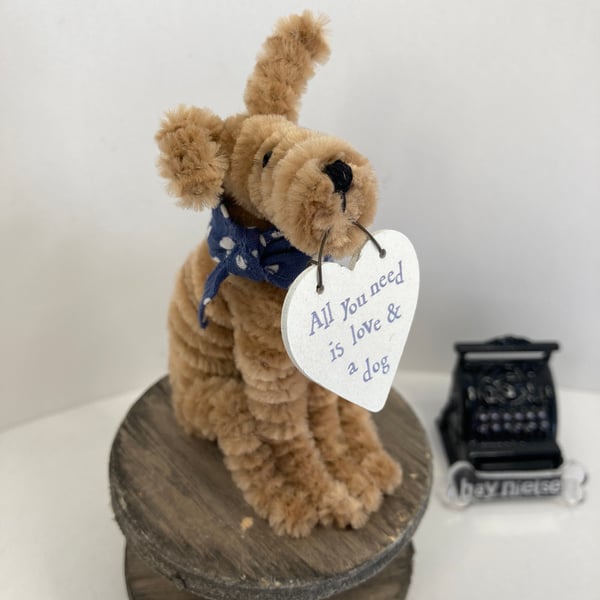 Terrier Dog - All you need is love and a dog. 