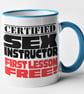Certified Sex Instructor First Lesson Free Mug Rude Novelty Coffee Cup Birthday  - Image 3